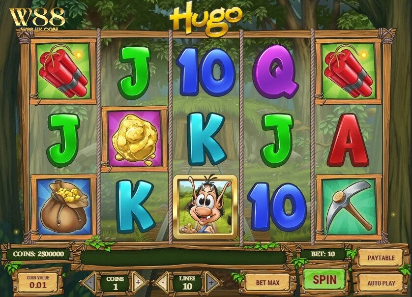 Kinh nghiệm chơi game Hugo Legacy W88 thắng đậm